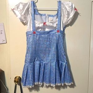 Dorothy Wizard of Oz costume size medium